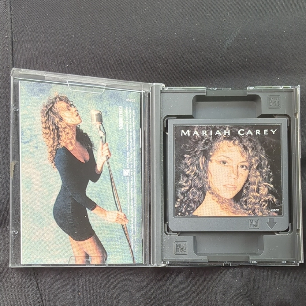 Mariah Carey Mini Disc with Iconic Cover Art